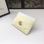 Gucci Small Card Holder White Size 10 x 7 cm - 6