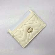 Gucci Small Card Holder White Size 10 x 7 cm - 4