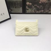 Gucci Small Card Holder White Size 10 x 7 cm - 3