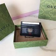 Gucci Ophidia Wallet Black Size 10 x 7 cm - 1