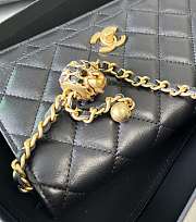 Chanel WOC Gold Ball Size 19.2 cm - 4