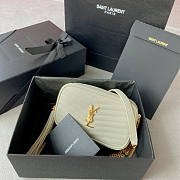 YSL Lou Mini Grained Camera Bag Size 19 x 11.5 x 5 cm - 1