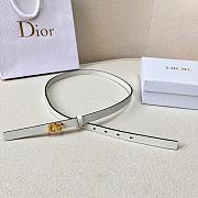 Dior White Belt - 4