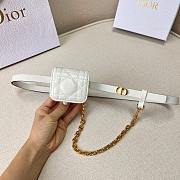 Dior White Belt - 6