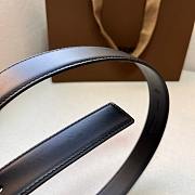 Burberry Belt Black in Gold/Silver 3.0 cm - 2