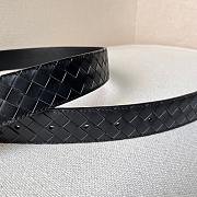 Bottega Veneta Belt Black 3.5 cm - 6