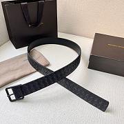 Bottega Veneta Belt Black 3.5 cm - 2