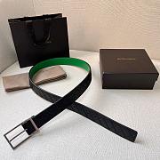 Bottega Veneta Belt Black/Green 3.5 cm - 5