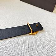 Bottega Veneta Belt Black 3.0 cm - 3