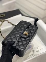 Chanel Mini Flap Bag Black Size 20 cm - 5