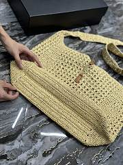YSL Woven Bag Size 30×37×14 cm - 4