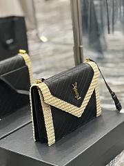 YSL Gaby Envelope Bag Size 26×18×5 cm - 5