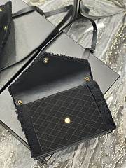 YSL Gaby Envelope Bag Black Size 26×18×5 cm - 6