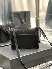 YSL Gaby Envelope Bag Black Size 20×14.5×4.5 cm - 2