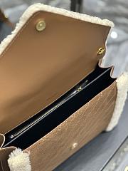 YSL Gaby Envelope Bag Brown Size 26×18×5 cm - 5