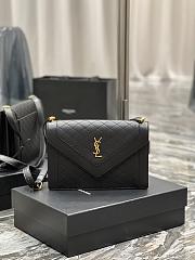YSL Gaby Envelope Bag Black Size 26×18×3 cm - 1