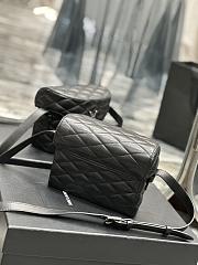 YSL June Box Bag Black Size 19×15×8 cm - 4