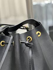 YSL Flat Hobo Bag Black Size 44×33×2.5 cm - 5