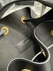YSL Flat Hobo Bag Black Size 44×33×2.5 cm - 6