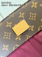 Fancybags louis vuitton oirginal monogram canvas melie bag M41544 - 5