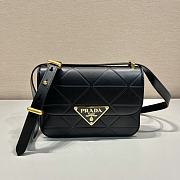 Prada Shoulder Bag Black 1BD320 Size 22 x 16 x 6 cm - 5