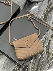 YSL Loulou  Frosted Beige Size 20×14×7 cm - 5