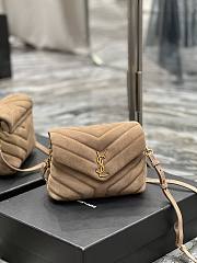 YSL Loulou  Frosted Beige Size 20×14×7 cm - 2