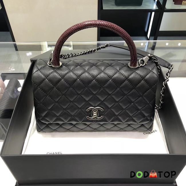 Chanel Coco Handle Black Size 18x29x12 cm - 1