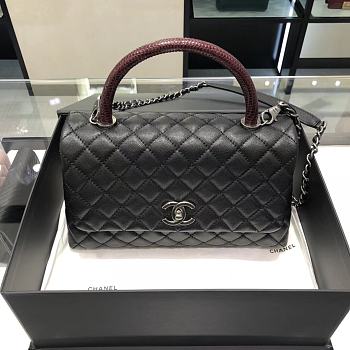 Chanel Coco Handle Black Size 18x29x12 cm