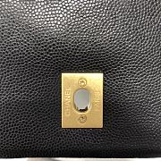 Chanel Coco Handle Black Gold Hardware Size 18x29x12 cm - 2