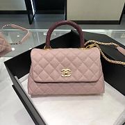 Chanel Coco Handle Pink Gold Hardware Size 14x24x10 cm - 1
