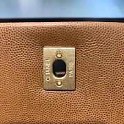 Chanel Coco Handle Caramel Gold Hardware Size 18x29x12 cm - 5