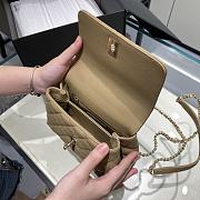 Chanel Coco Mini Beige Gold Hardware Size 13x19x9 cm - 2
