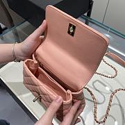 Chanel Coco Mini Pink Gold Hardware Size 13x19x9 cm - 2