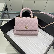 Chanel Coco Mini Light Pink Gold Hardware Size 13x19x9 cm - 1