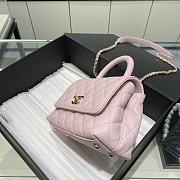 Chanel Coco Mini Light Pink Gold Hardware Size 13x19x9 cm - 2