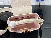 Capucines Mini Bag Pink Size 21 cm - 5