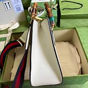 Gucci Diana Jumbo GG Tote Bag Small White Size 27 x 24 x 11 cm - 2
