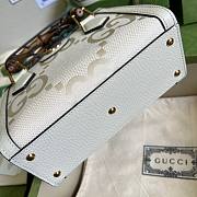 Gucci Diana Jumbo GG Tote Bag Mini White Size 20 x 16 x 10 cm - 6