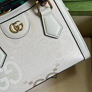 Gucci Diana Jumbo GG Tote Bag Mini White Size 20 x 16 x 10 cm - 3
