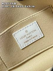 Louis Vuitton LV Dauphine East West White Size 24.5 x 13.5 x 9 cm - 2