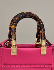 Fendi Mini Sunshine Tote Bag Pink Size 13×6×18 cm - 4