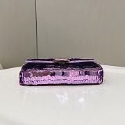 Fendi Baguette Purple Size 27 x 5 x 14 cm - 2