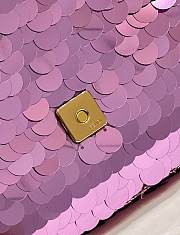 Fendi Baguette Purple Size 27 x 5 x 14 cm - 6