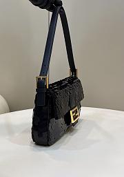 Fendi Baguette Black Size 27 x 5 x 14 cm - 4