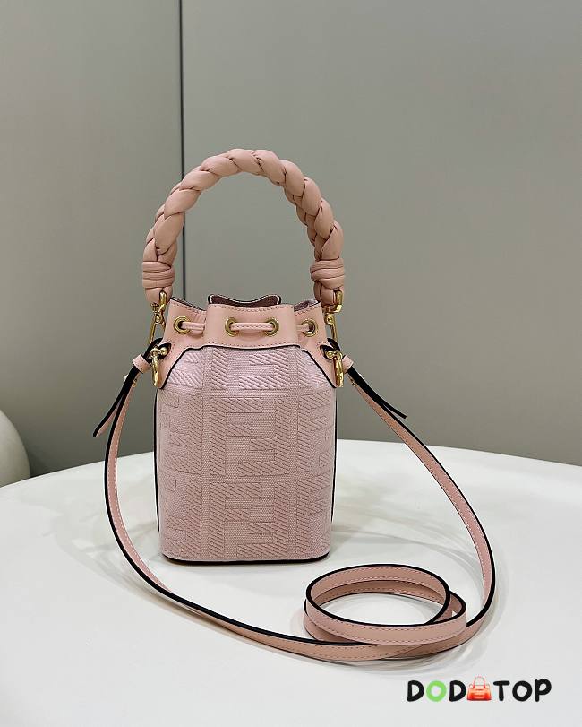 Fendi Mini Bucket Bag Pink Size 12×18×10 cm - 1