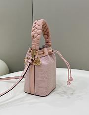 Fendi Mini Bucket Bag Pink Size 12×18×10 cm - 2