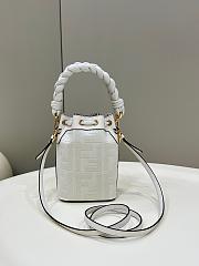 Fendi Mini Bucket Bag White Size 12×18×10 cm - 1