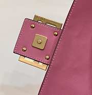 Fendi Flip Crossbody Handbag Pink Size 32 x 5 x 16 cm - 5