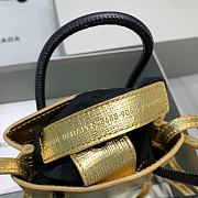 Balanciaga Trendy Mini Mobile Phone Bag Gold Size 12 x 4.5 x 18 cm - 4